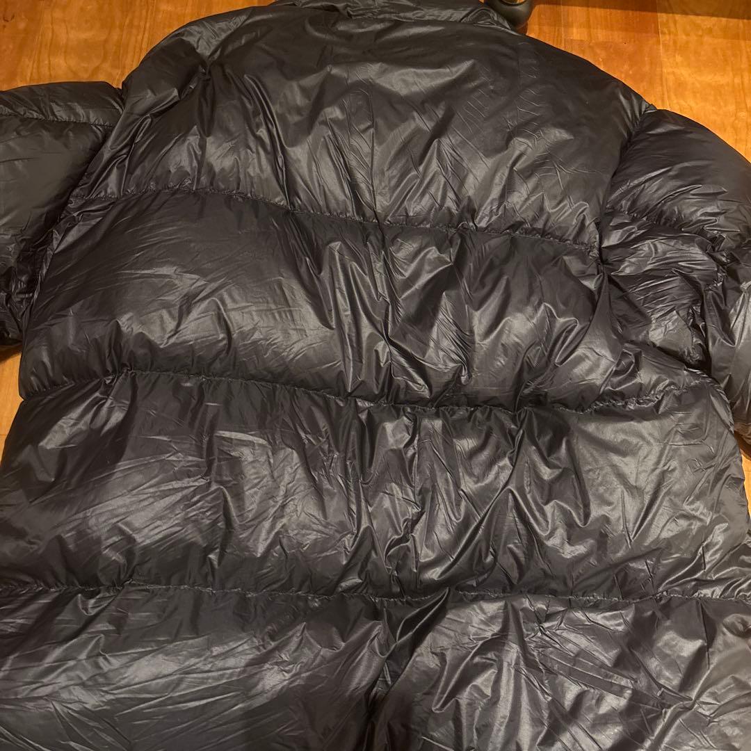 FIRST DOWN ブラック ダウンジャケット Mサイズ