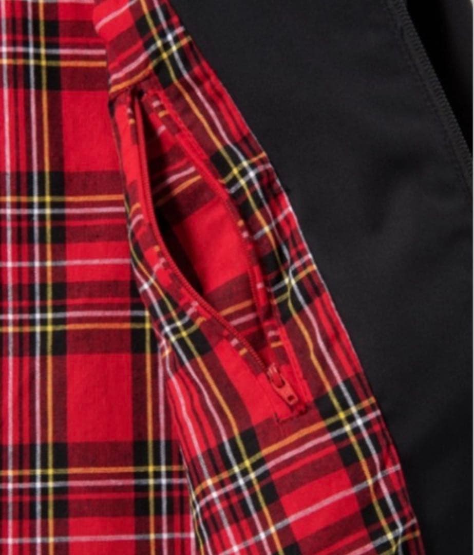 フレッドペリー FREDPERRY英国製ハリントンジャケット［ブラック］