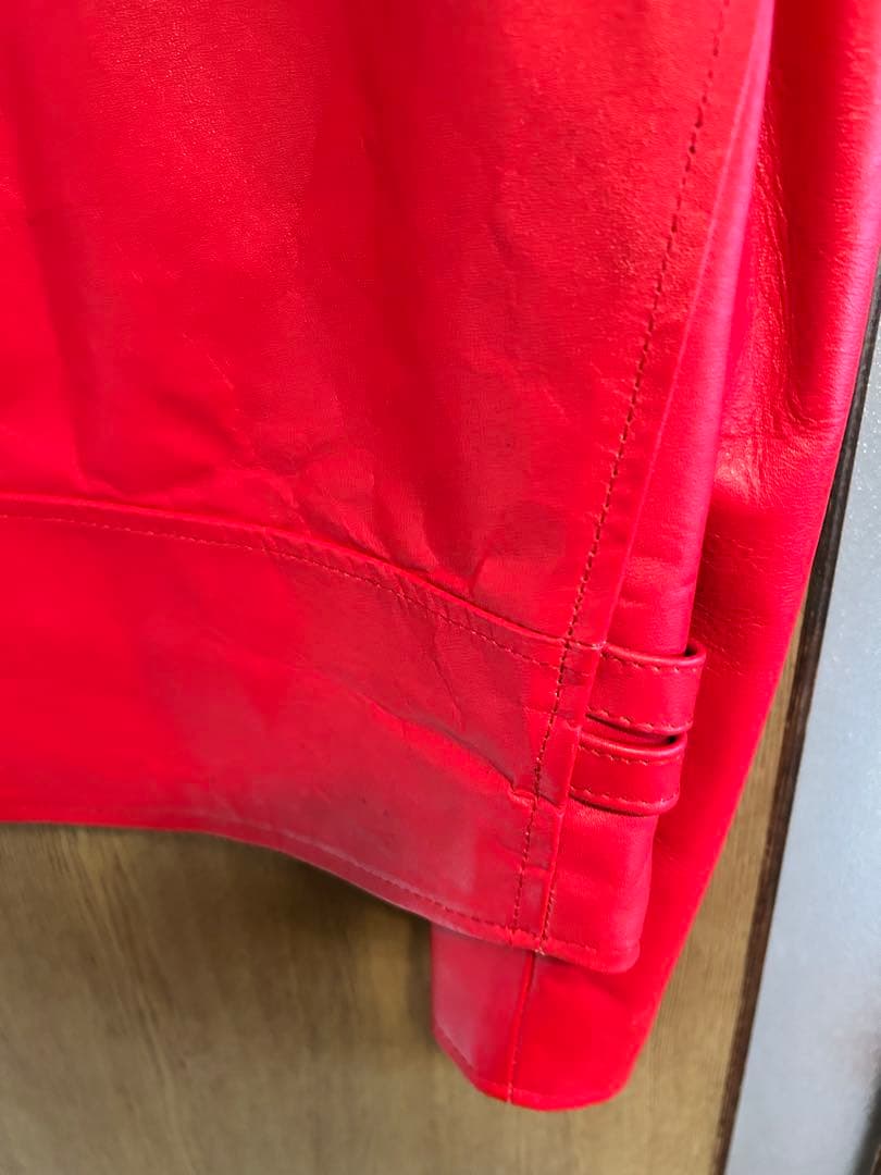 V*G様 【美品】希少 Sサイズ HORN WORKS ダブルライダース キルテ