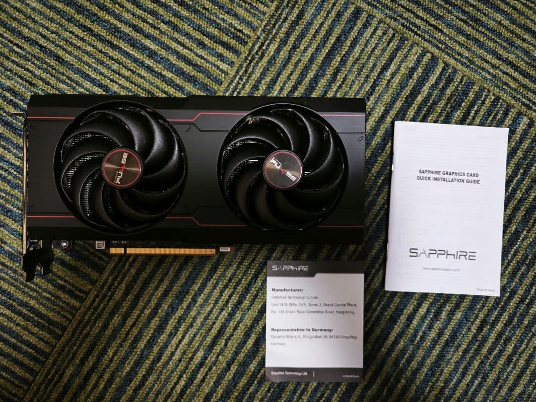 ス　SAPPHIRE RADEON RX6600XT 8GB