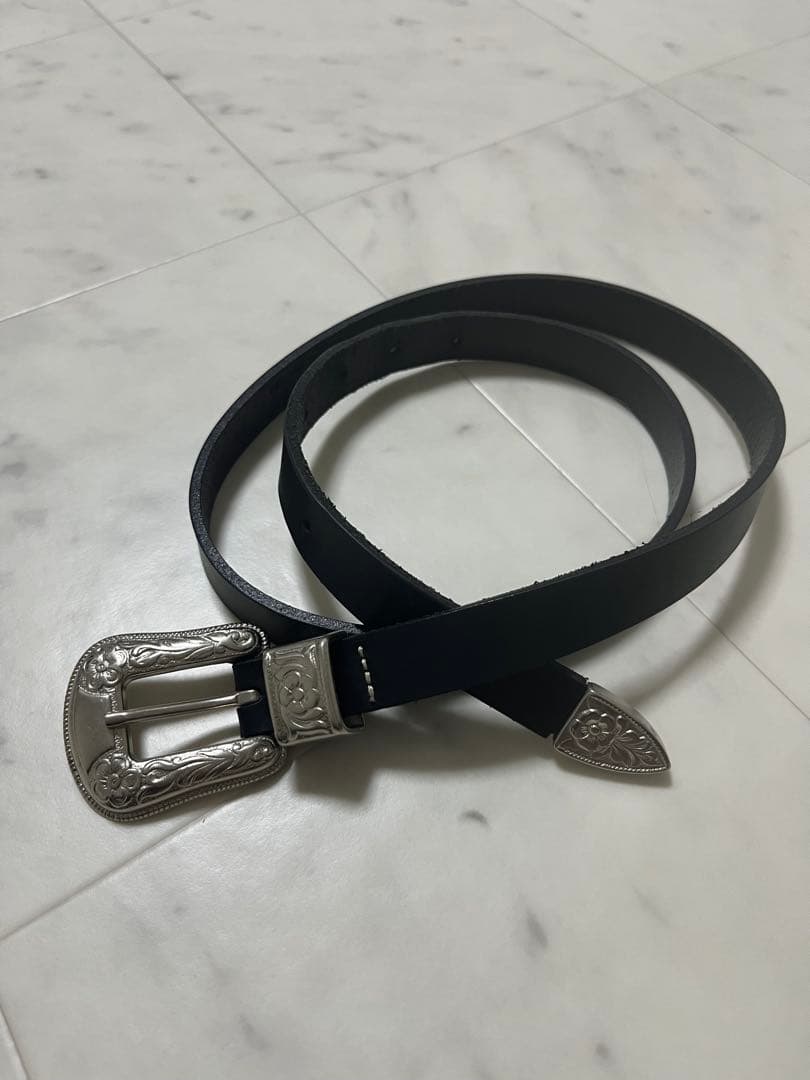 BUTTERO ブッテロ レザーウエスタンベルト