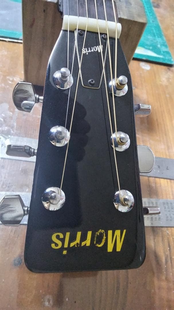 ❤️弦高調整済！「Morris モーリス W-20（寺田楽器さん）」(｀_´)ゞ