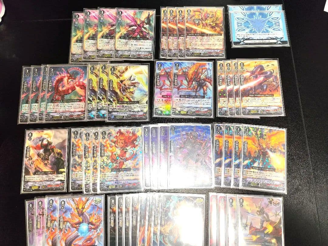 ヴァンガード　オバクロ　オーバーロードTHE X デッキ　引退品