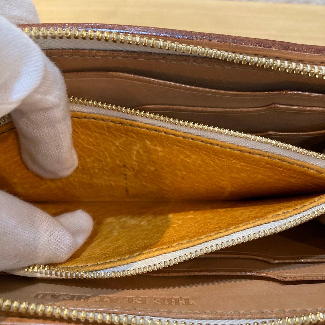 チ*ガ様 【15694】THE FLAT HEAD フラットヘッド　レザーウォレ