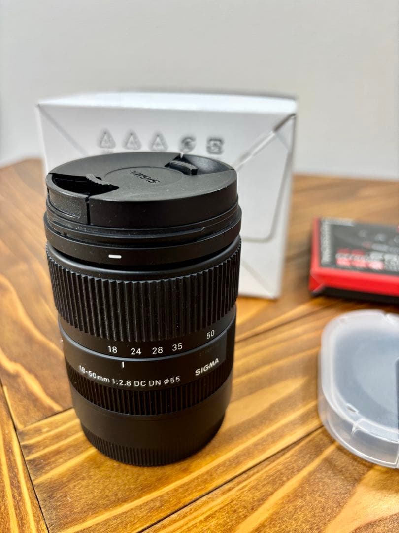 SIGMA 18-50mm F2.8 DC DN レンズ　Eマウント