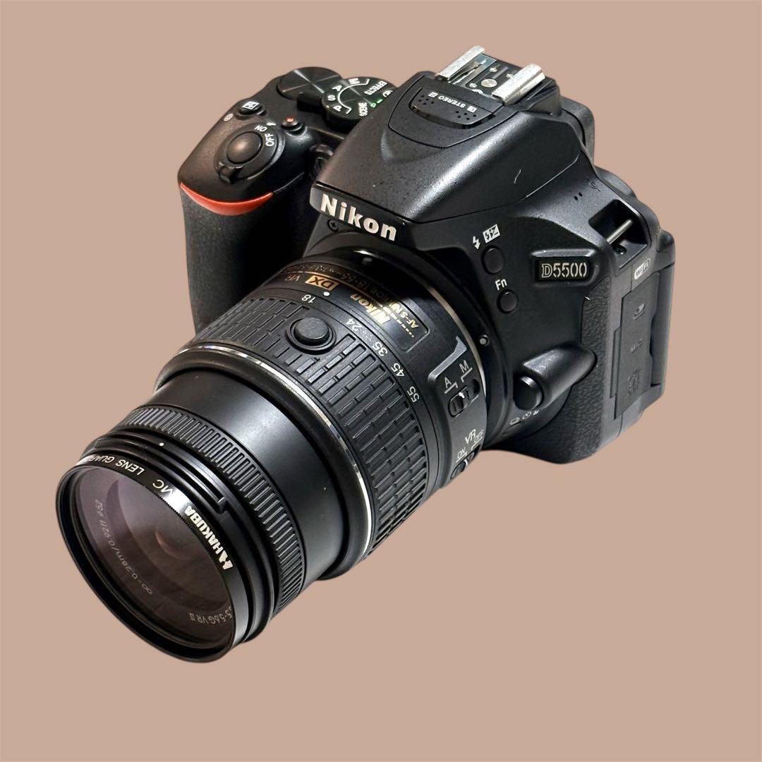 【初心者大歓迎】Nikon D5500 18-55 VR II Kit 一眼レフ