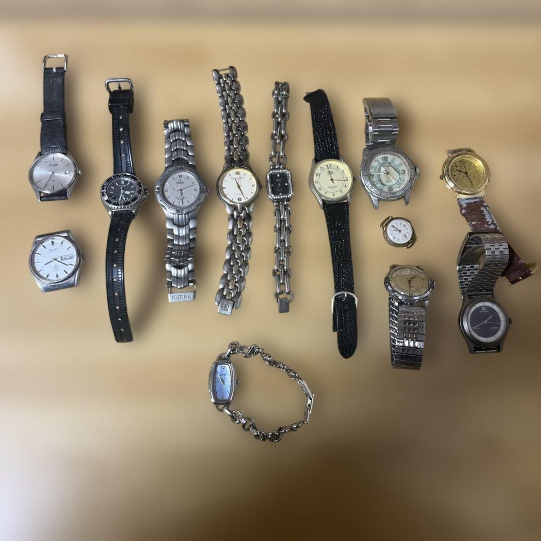 腕時計　13本セット SEIKO CITIZEN RADO …ジャンク品