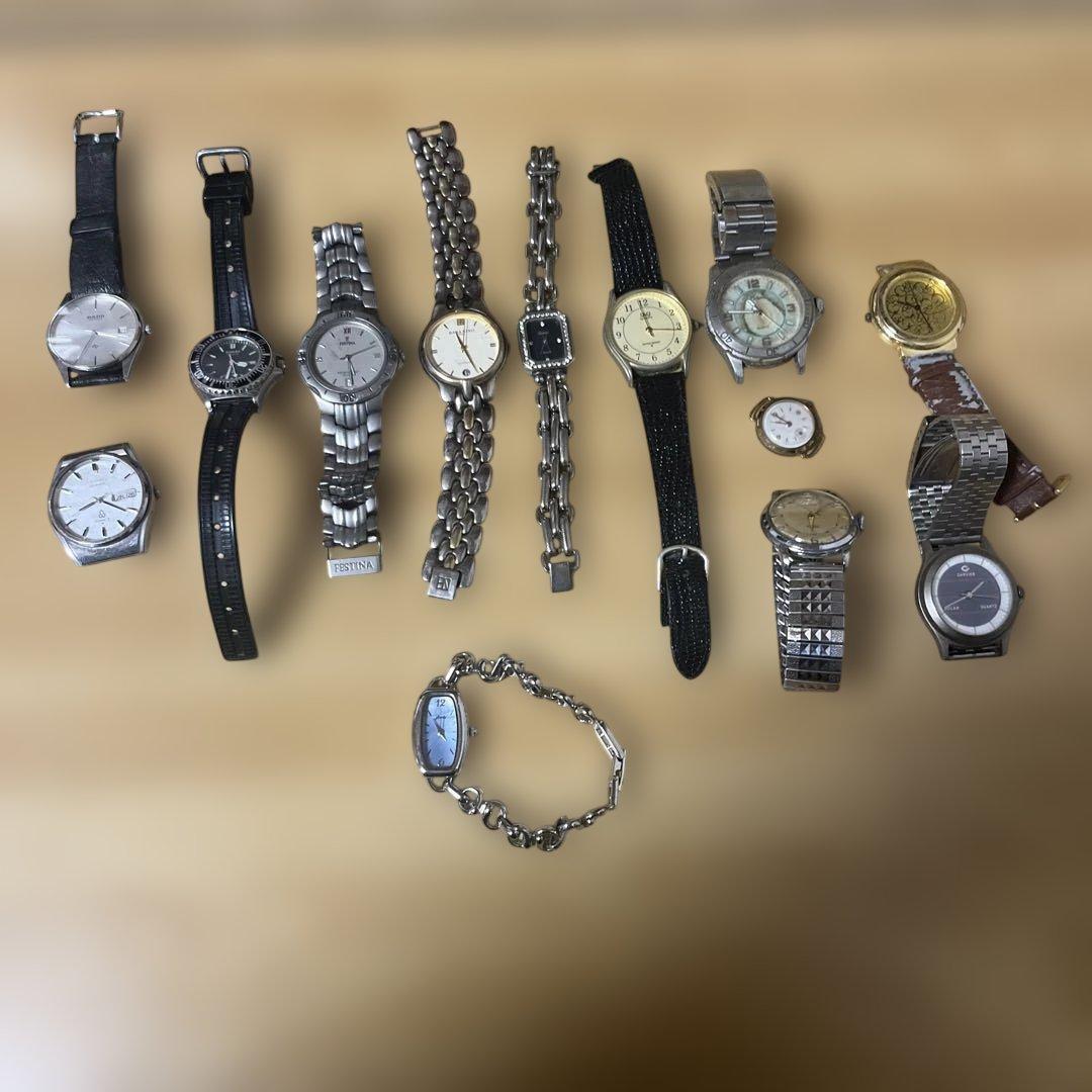 腕時計　13本セット SEIKO CITIZEN RADO …ジャンク品