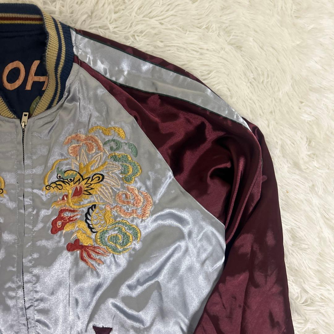 【美品】テーラー東洋スカジャン Aloha Hawaii Dragon Lサイズ