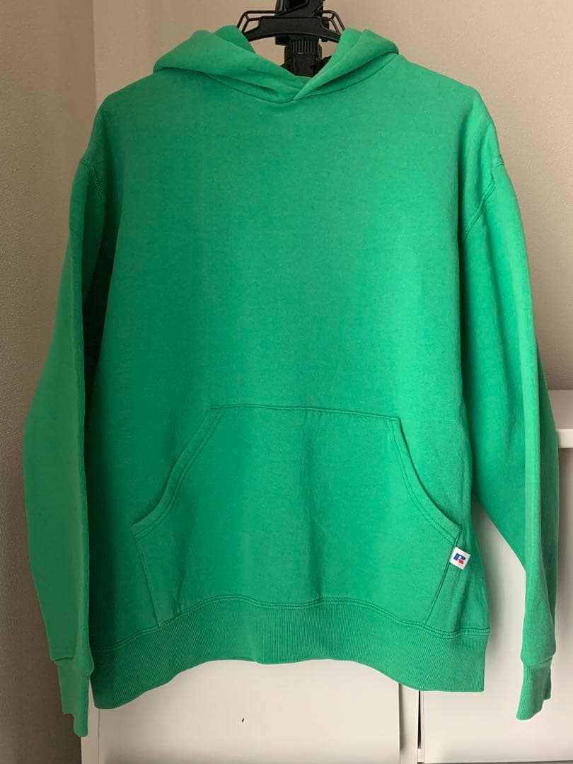 【USA製 80s】フーディー フェード パーカー ラッセルアスレチック