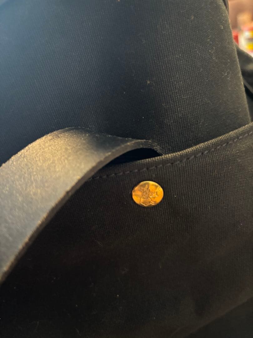 イルビゾンテ⭐︎ブラックキャンバス ボストンバッグ