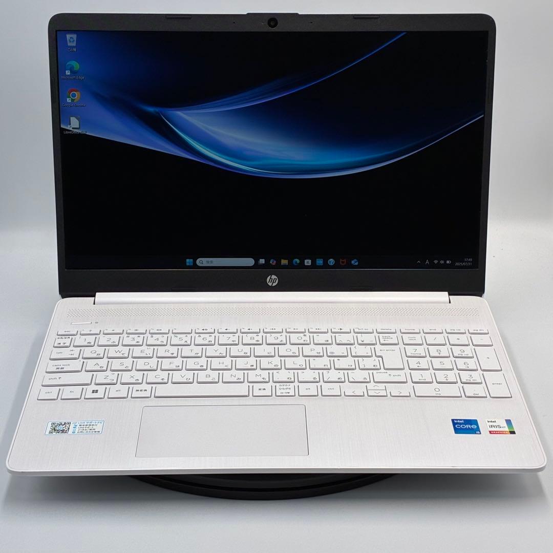 Windowsノート本体 HP 15s-fq5042TU i5-1235U 16GB windows11