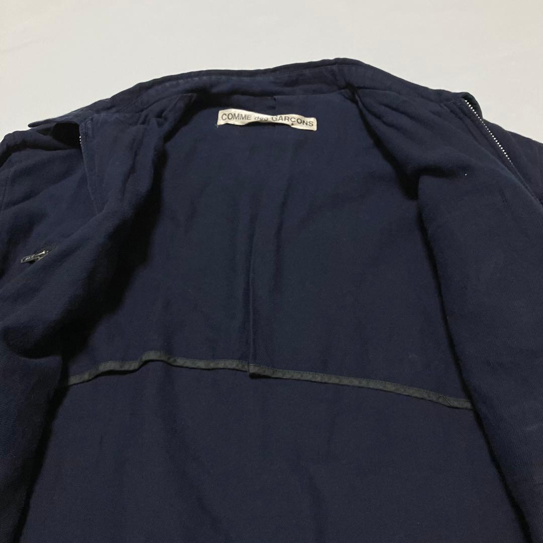COMME des GARCONS【希少】ジップアップコットンジャケット　M