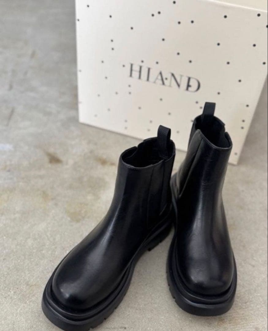 靴 HIAND Chelsea Short Boots24.5cm