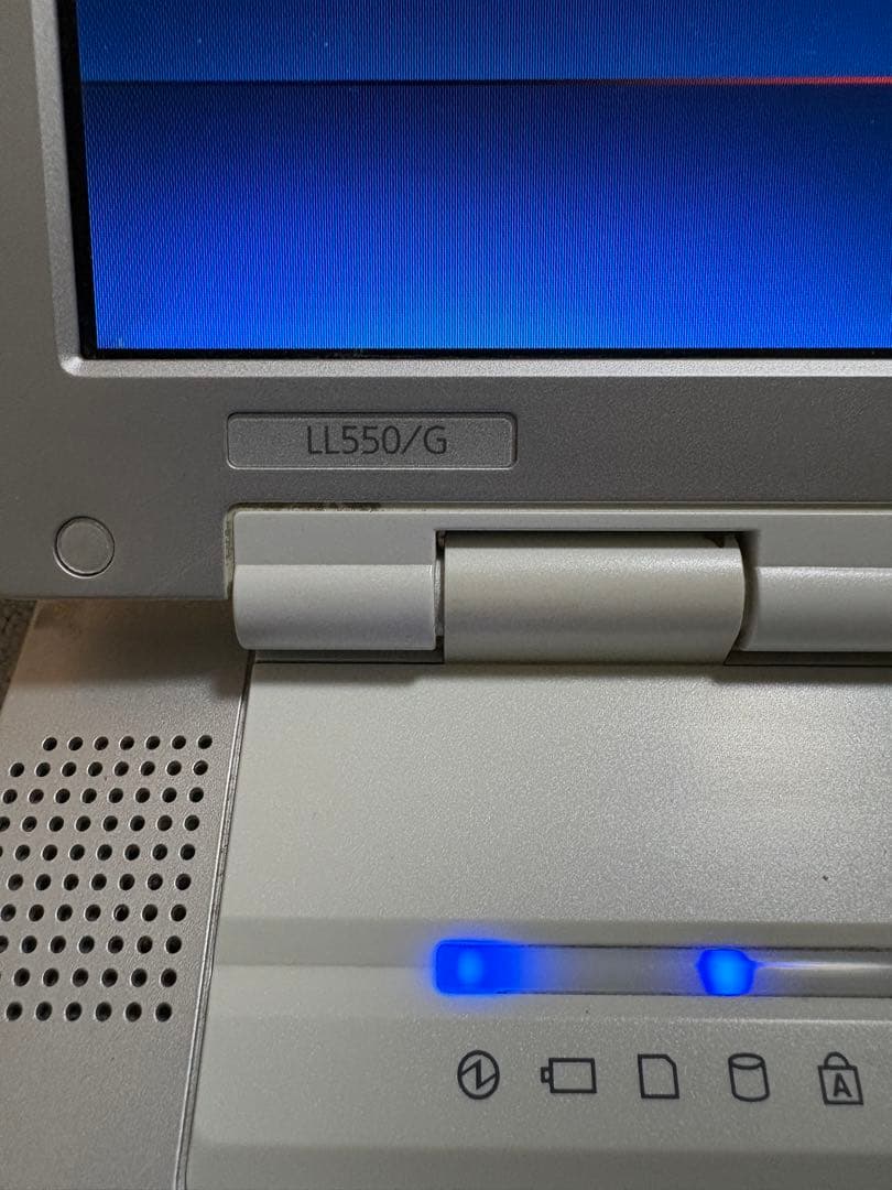 NEC LaVie LL550/G Windows XP 起動品　PCバッグ付き