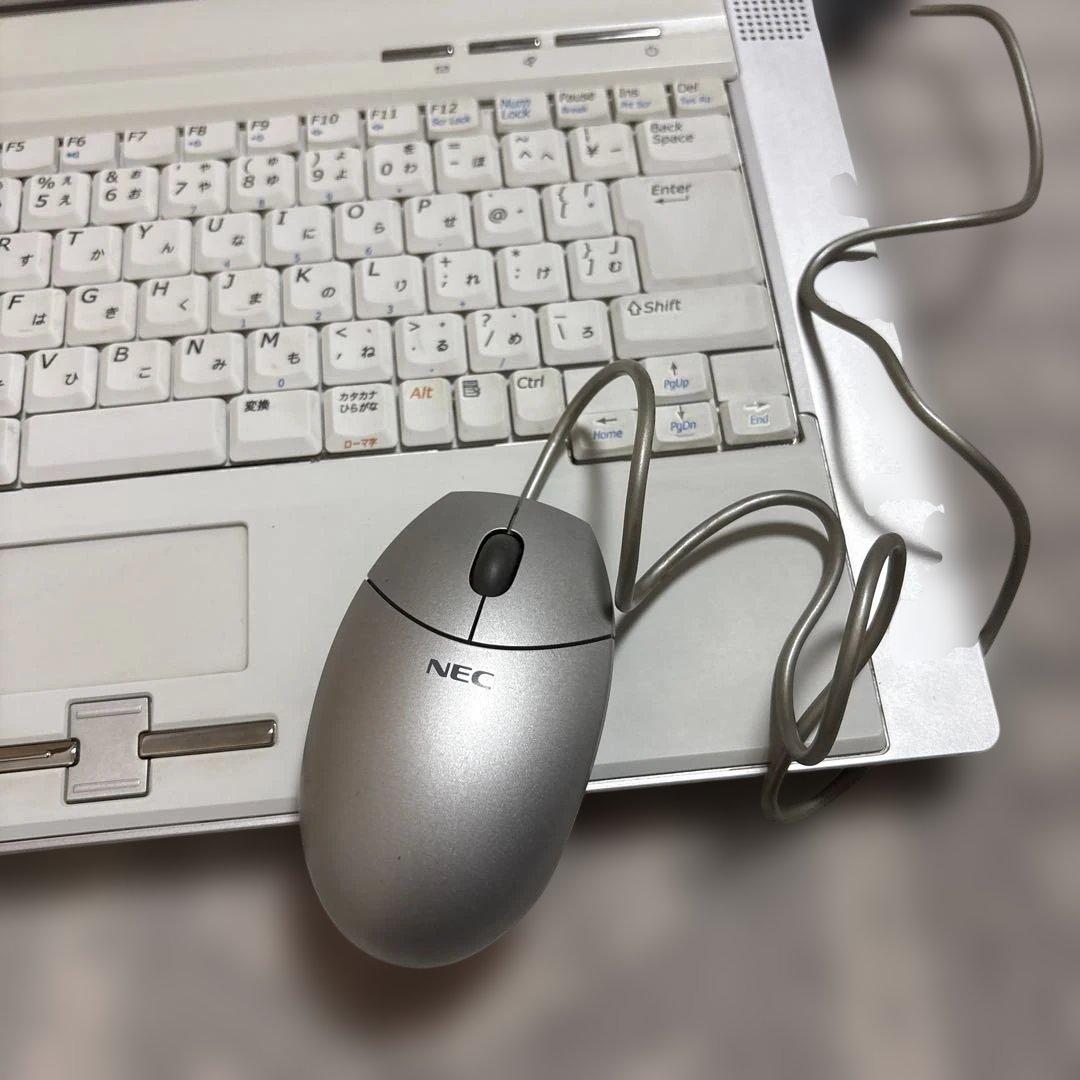 NEC LaVie LL550/G Windows XP 起動品　PCバッグ付き