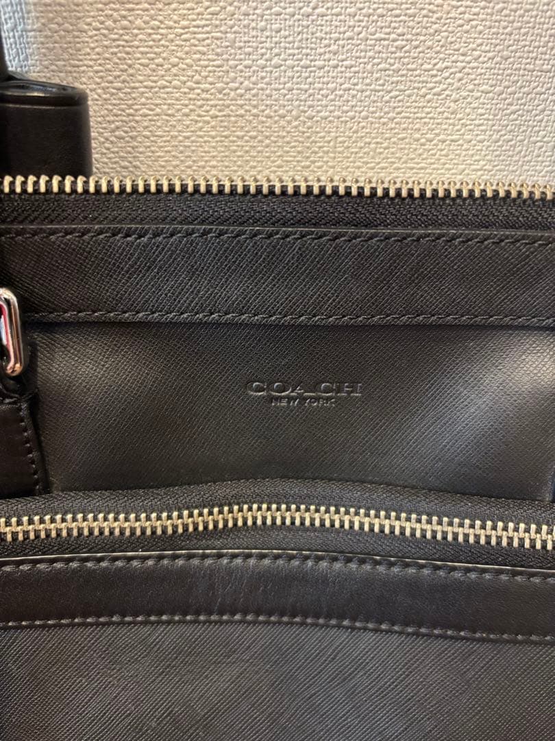 【定価10万】COACH クロスビー サフィアーノレザー ビジネストート 黒