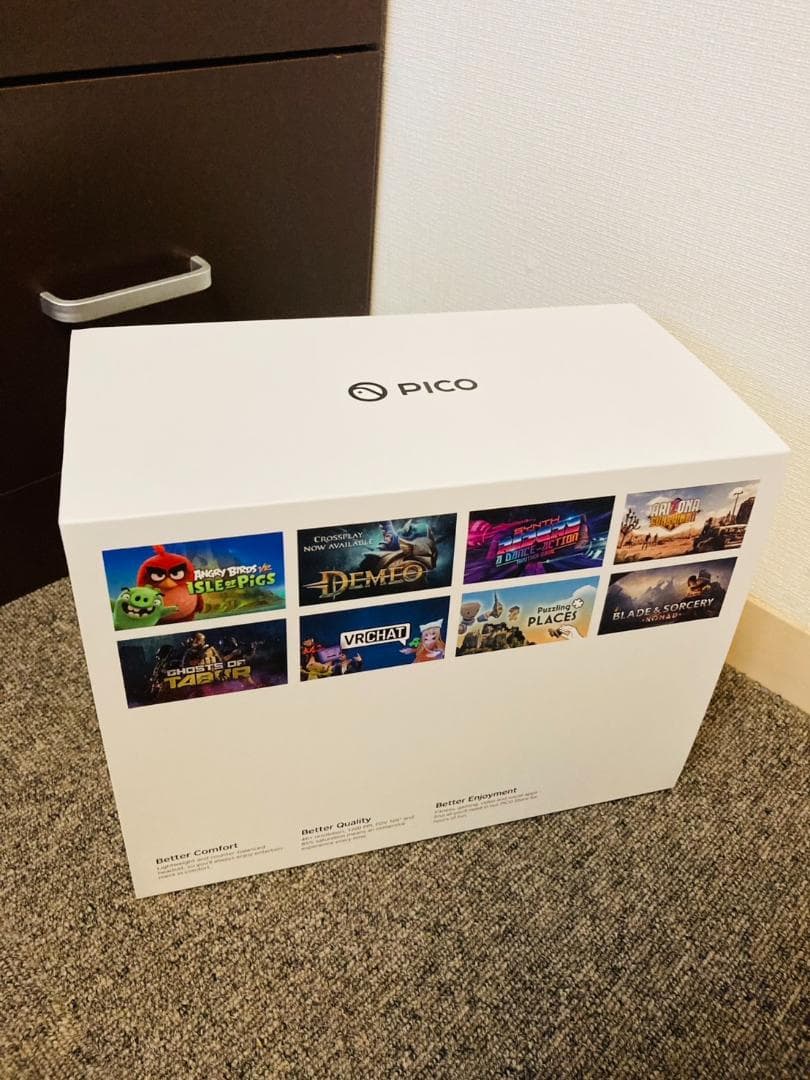 PICO4Ultra＋Motion Tracker(未開封)＋フェイスクッション