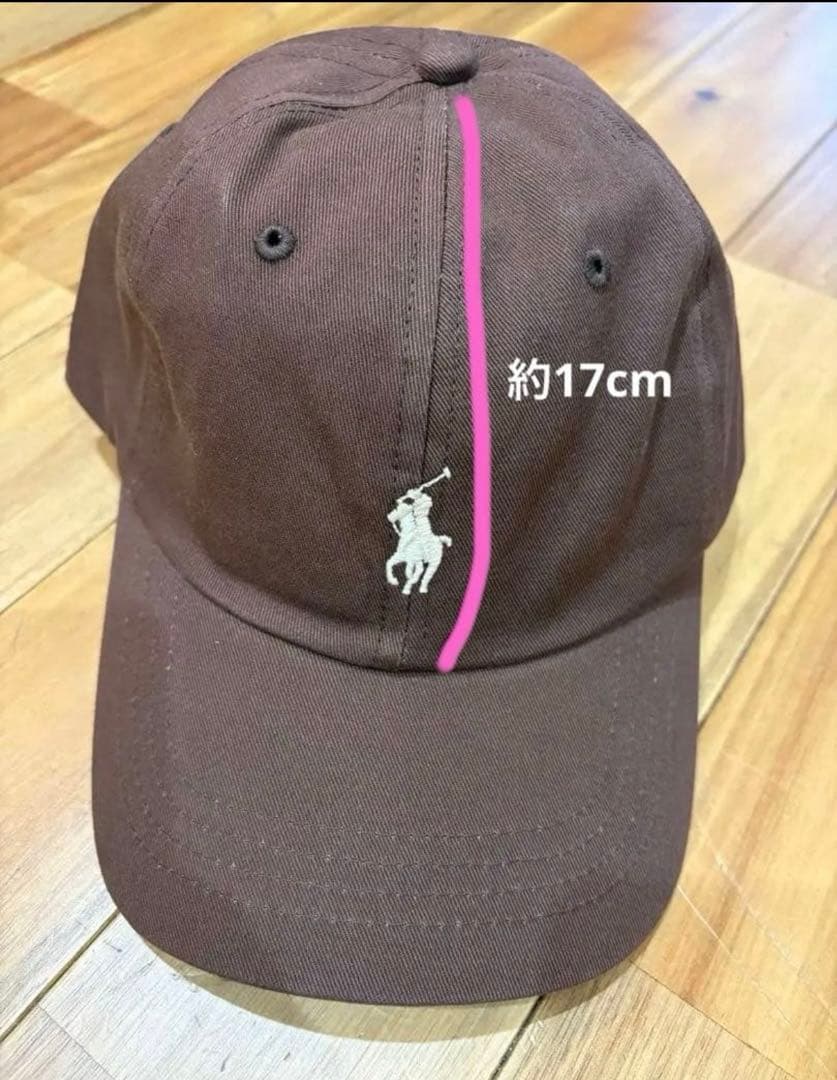 ラス2⭐️本日発送可能⭐️新品⭐️ラルフローレンブラウン ベースボールキャップ 新品