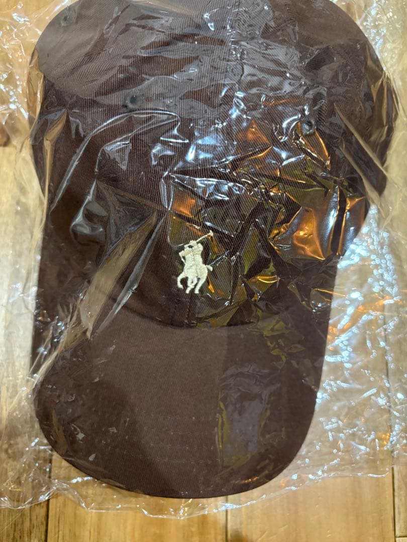 ラス2⭐️本日発送可能⭐️新品⭐️ラルフローレンブラウン ベースボールキャップ 新品