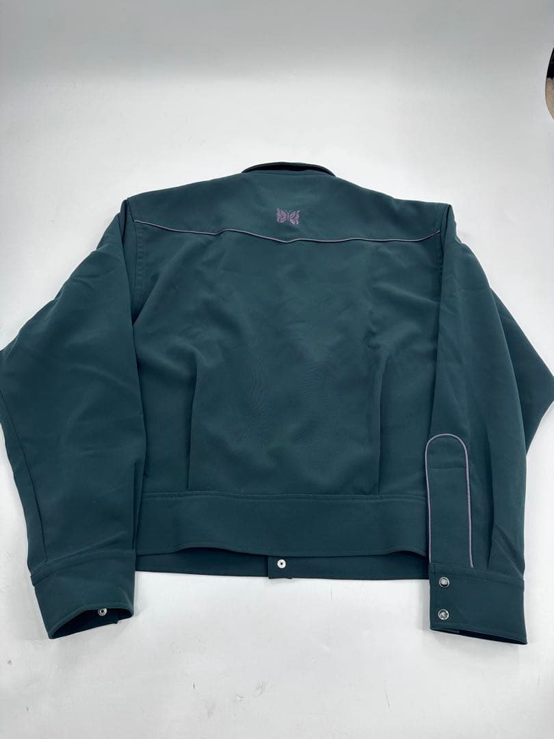 希少/新品/needles/パイピング カウボーイ ジャケット/L/グリーン