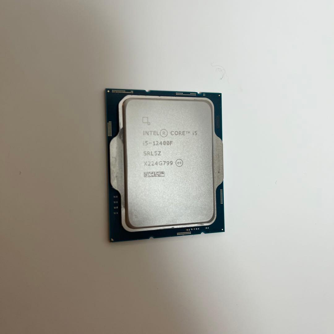 動作確認済み【intel corei5-12400f】 箱無し cpu本体のみ