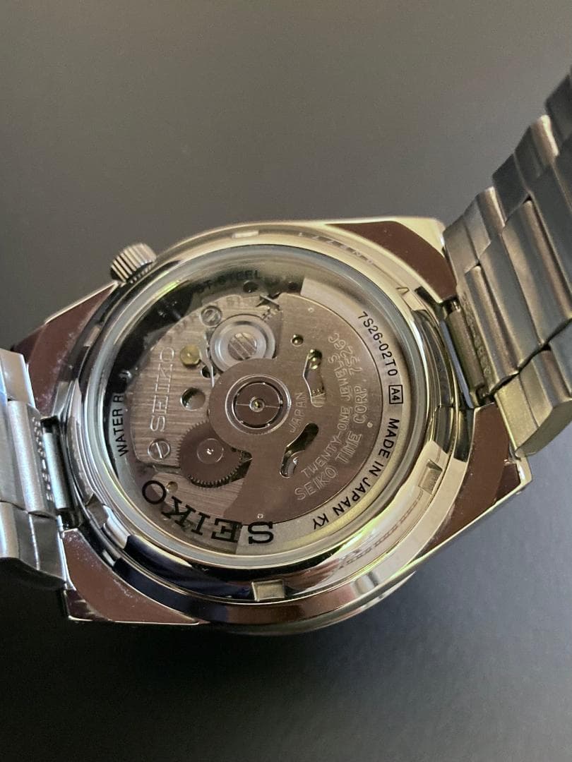 SEIKO5 セイコー5 自動巻き時計 海外モデル SNKE01J1(日本製)