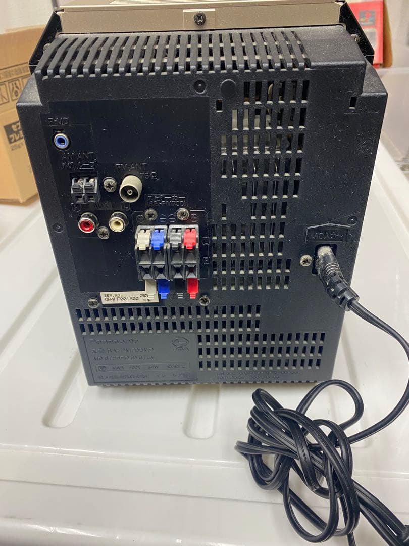 ラジオ・コンポ Panasonic SC-PM700MD