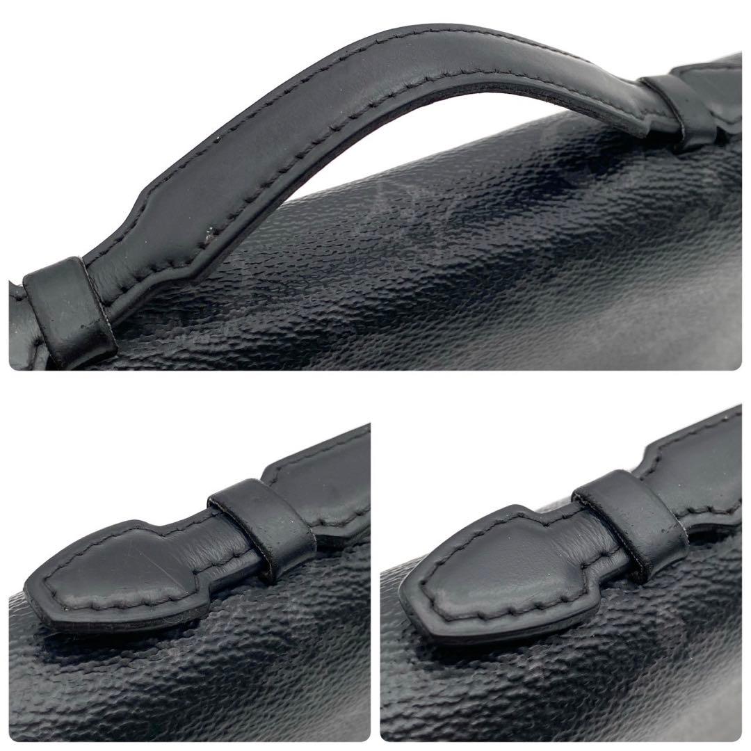 【大特価】ルイヴィトン モノグラム エクリプス ジッピーXL 長財布 ブラック