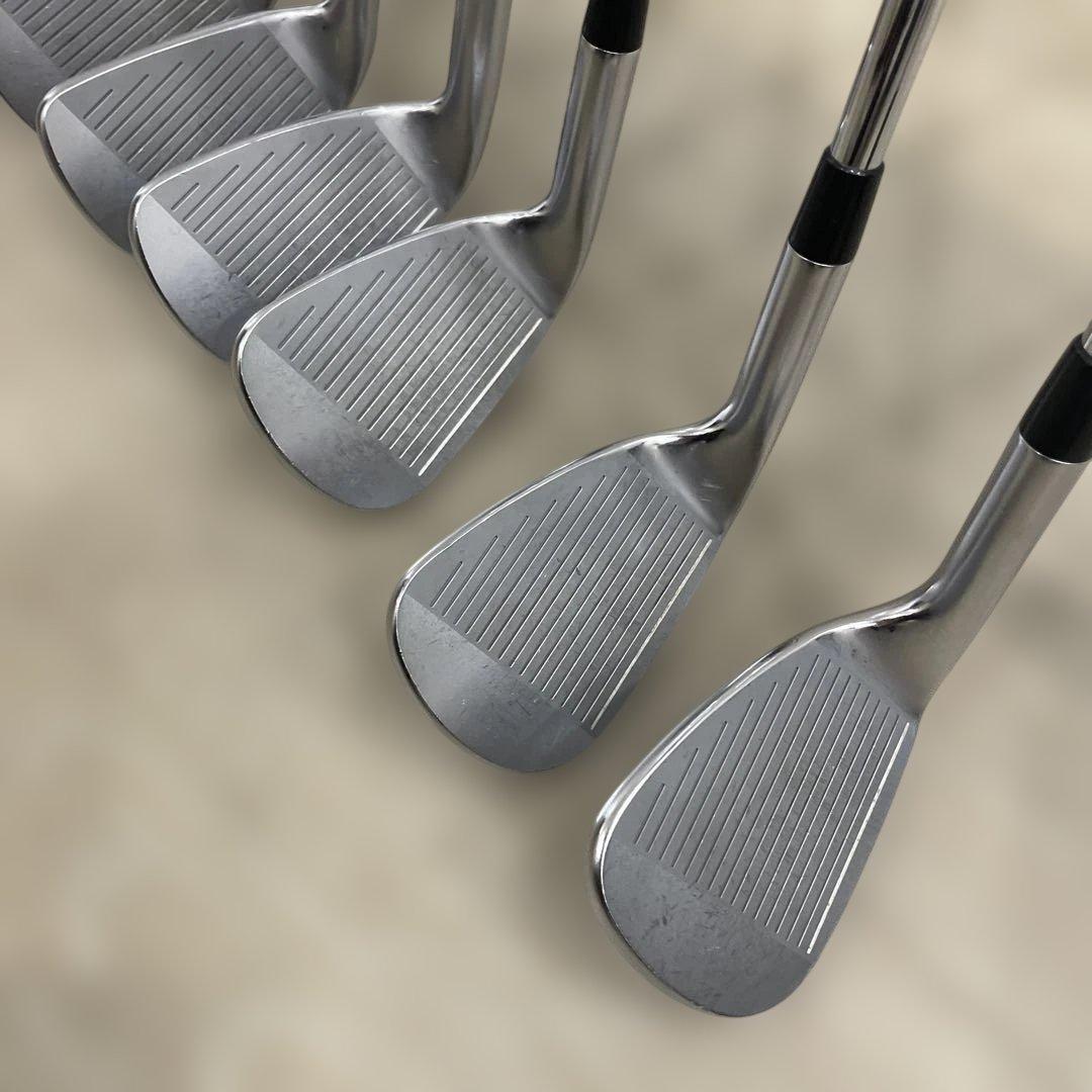 PING i210 アイアン 5〜U 7本セット 黒ドット モーダス120 Ｓ