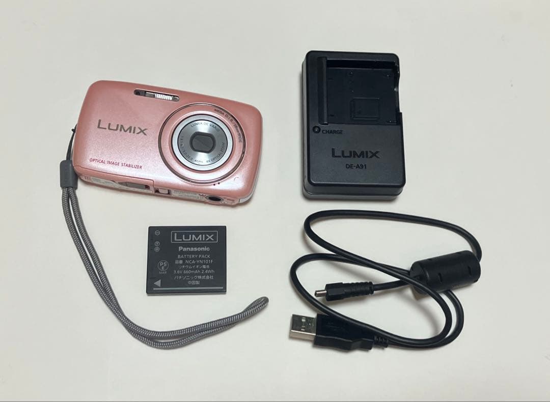 【超美品】パナソニック LUMIX DMC-S1 ピンクPanasonic
