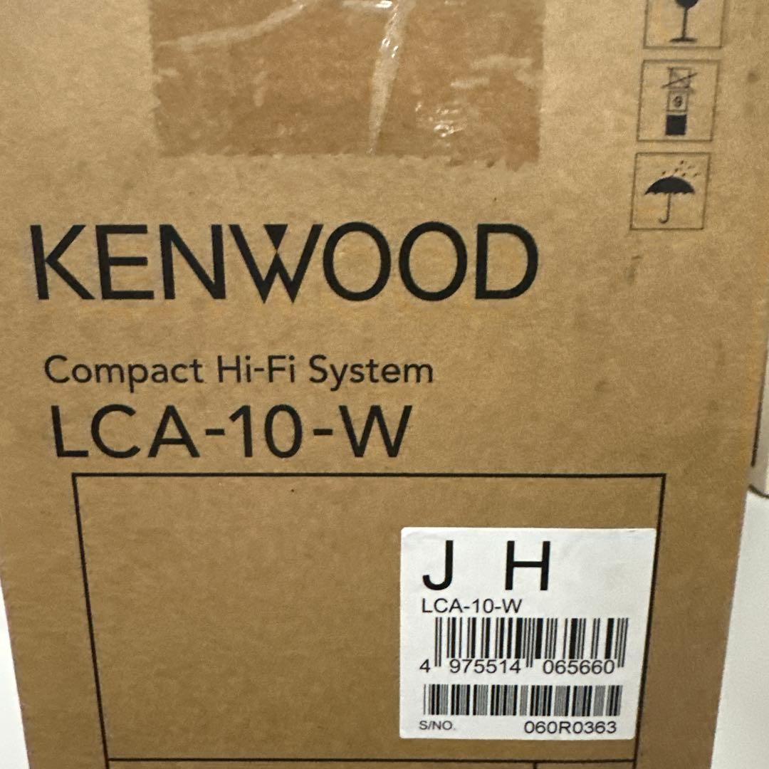 JVCケンウッド KENWOOD LCA-10 コンパクトCDコンポ 新品未使用