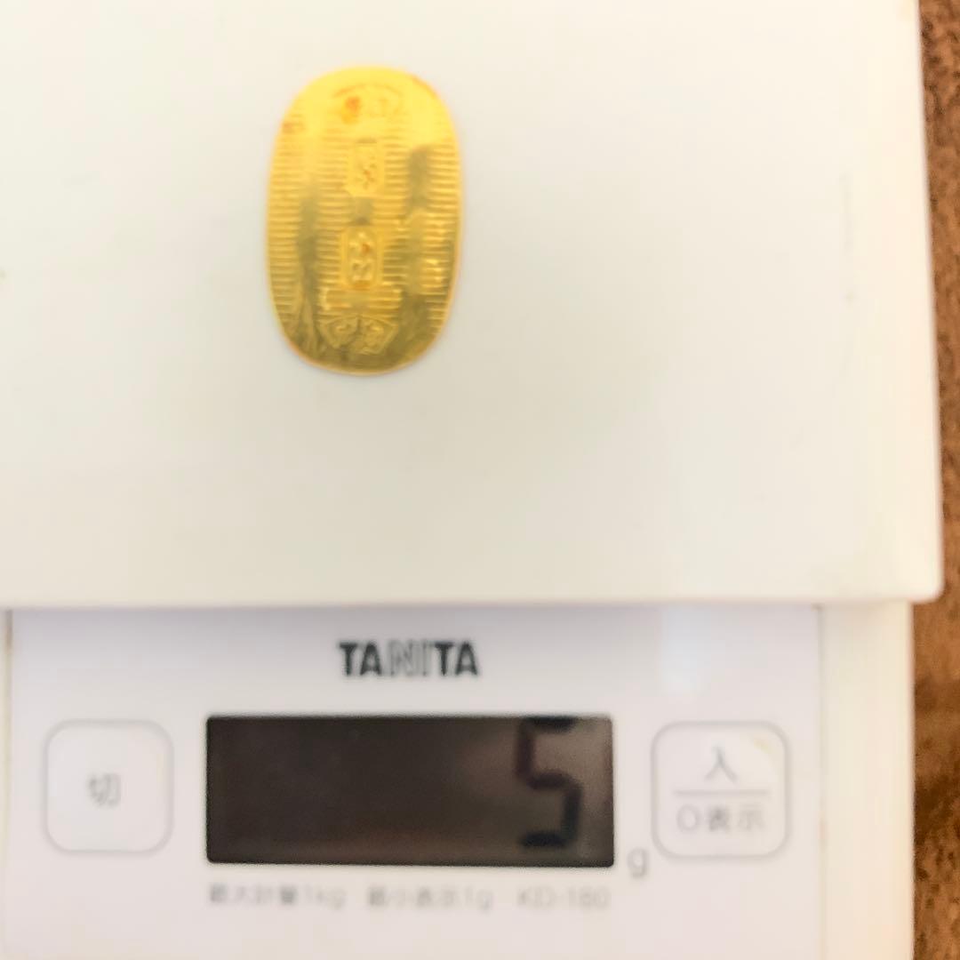 さ*ん様 日本製 5g 純金 徳力小判
