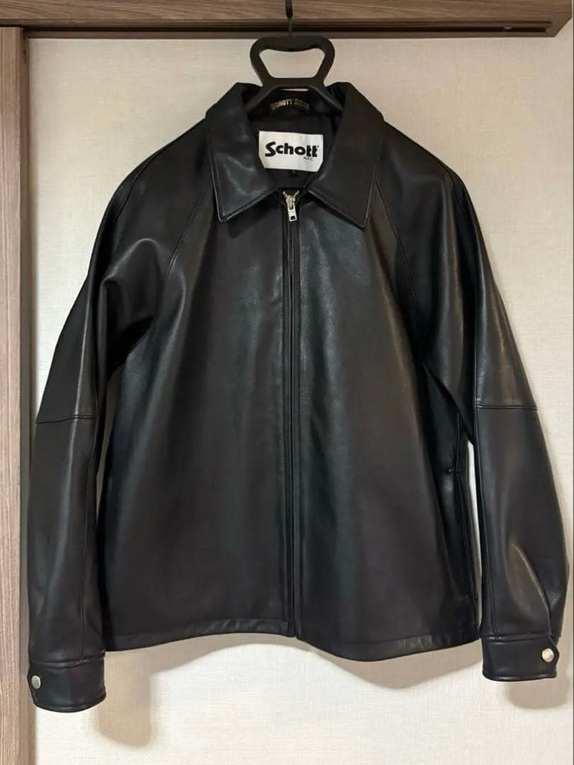 【新品】＜Schott＞レザーブルゾン（ユナイテッドアローズ）