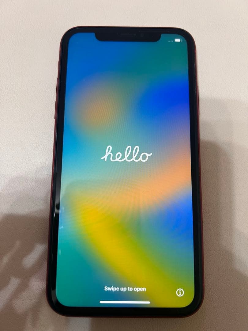 iPhone アイフォン テンアール iPhoneXR レッド本体