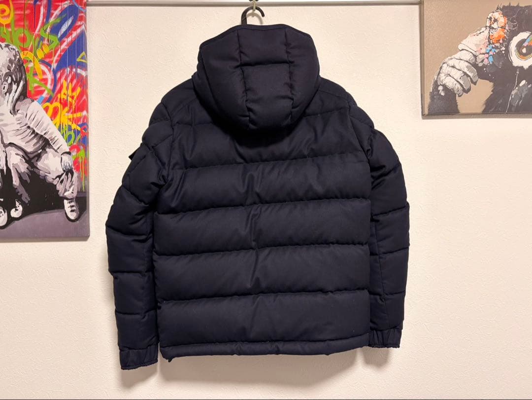 お値下げ依頼　【美品】MONCLER モンジュネーブル　ネイビー