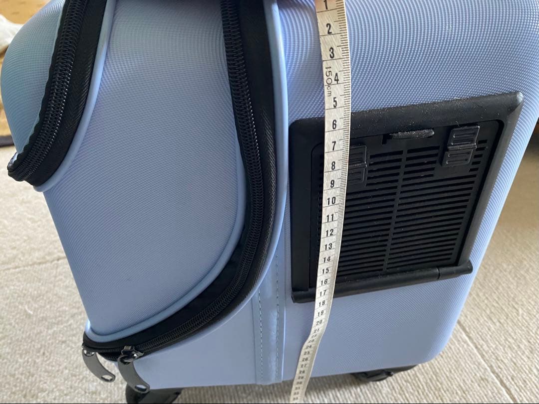 OSOTO 子犬、猫用のライトブルー キャリーケース