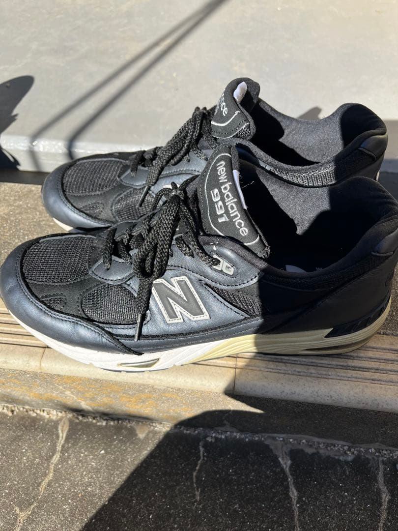 new balance 991MET UK ブラック 10 D