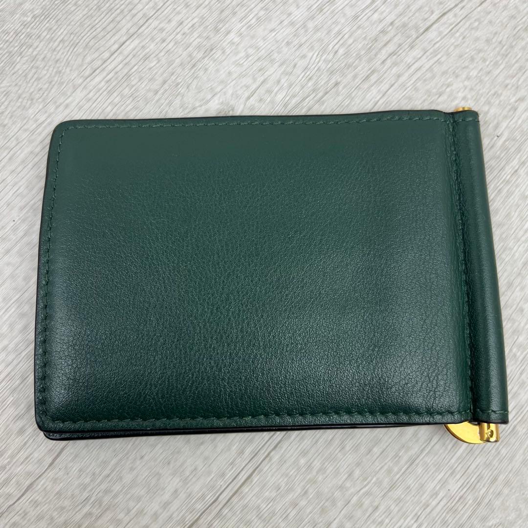 美品✨ VERSACE ヴェルサーチ マネークリップ メデューサ グリーン 緑