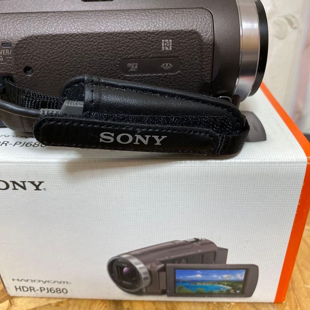 SONY HDR-PJ680 ビデオカメラ本体　HAKUBAバック　SONY三脚