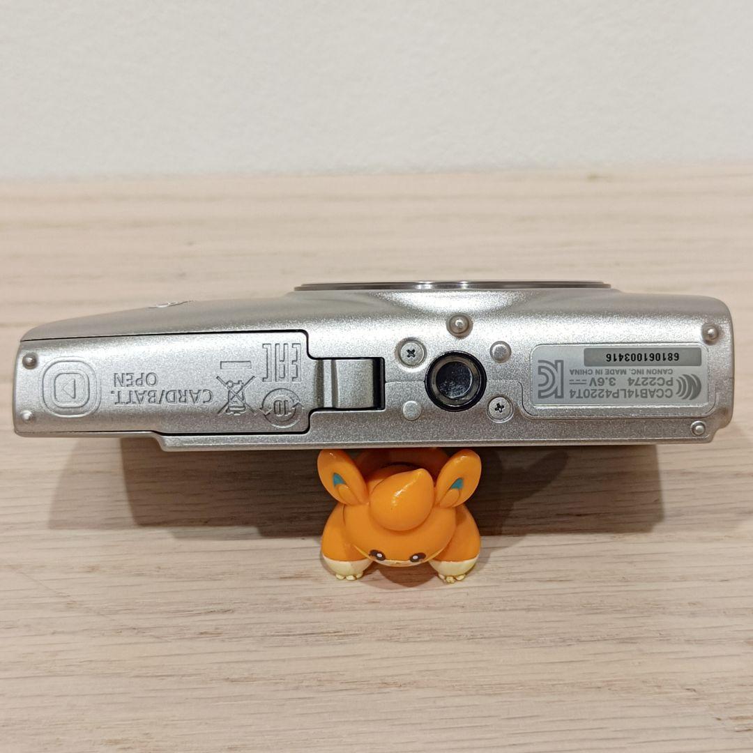 美品 動作確認済CANON IXY650 Wi-Fi搭載 デジカメ シルバー