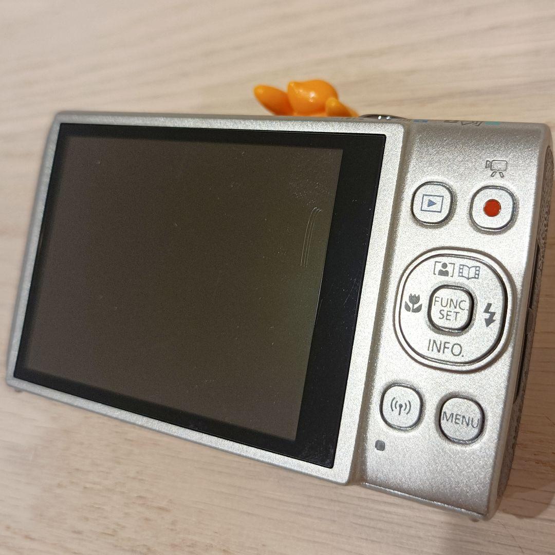 美品 動作確認済CANON IXY650 Wi-Fi搭載 デジカメ シルバー