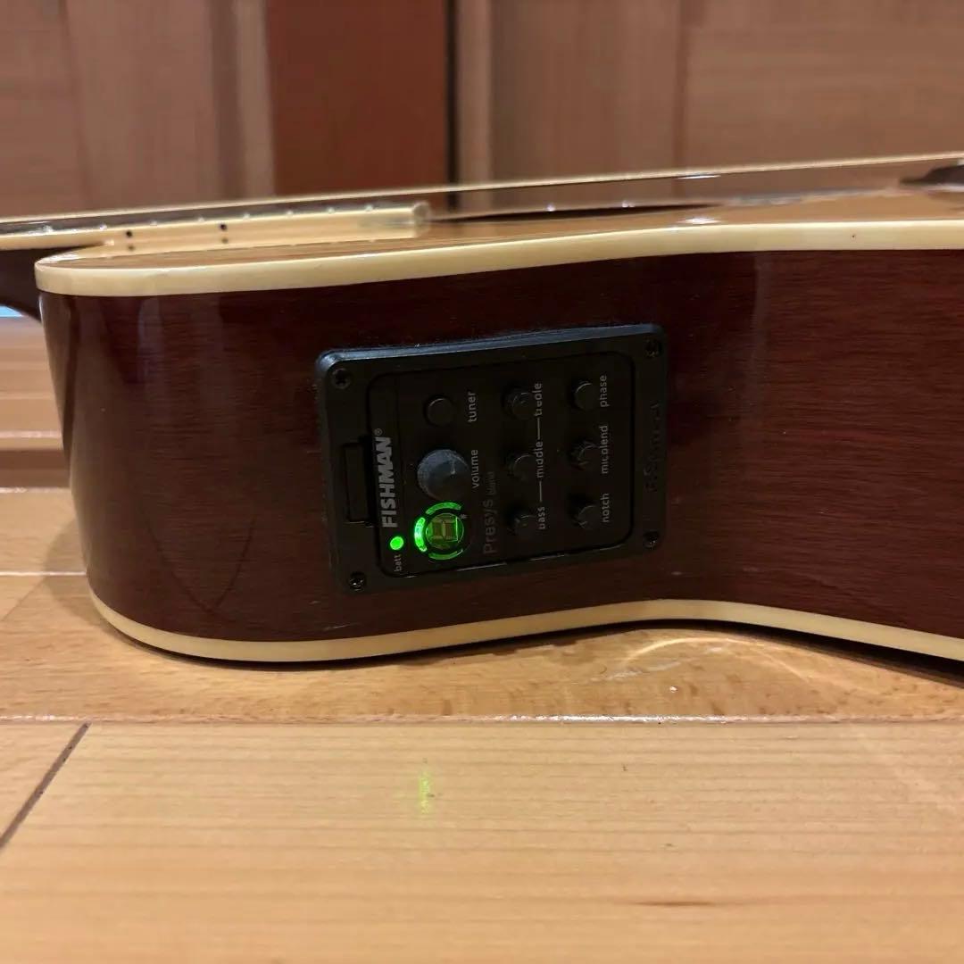 希少 Takamine エアコギター ゴールドパーツ仕様 新品弦張替済