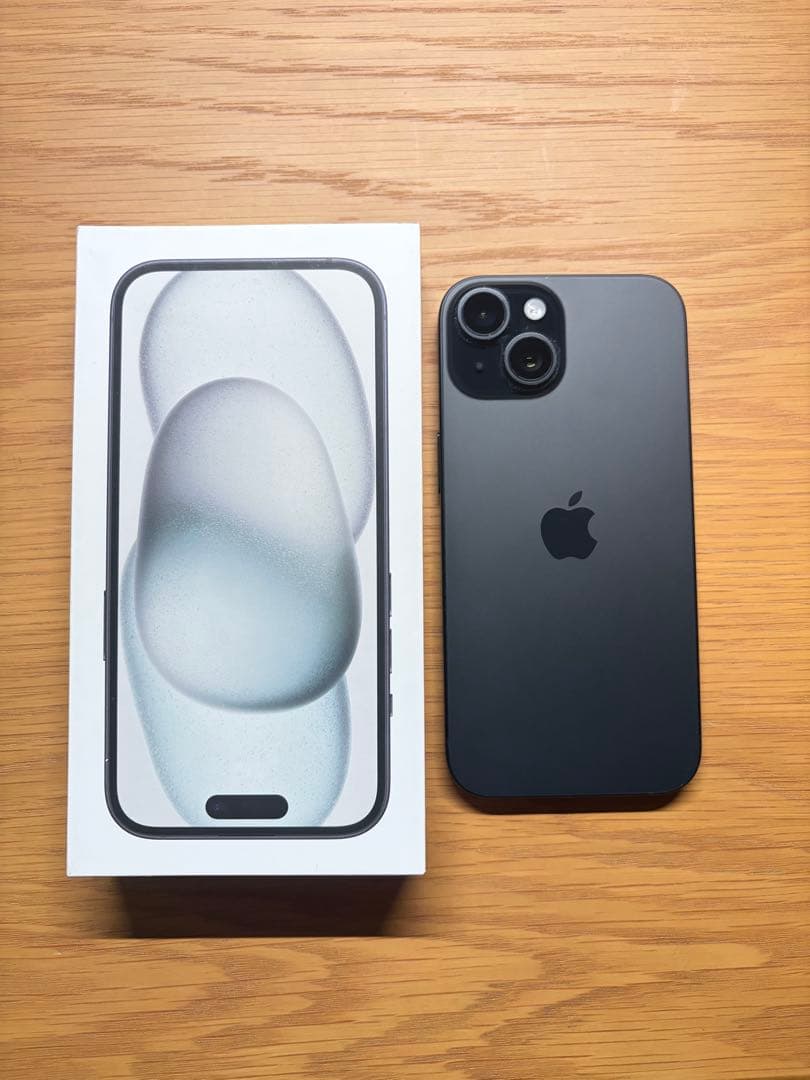 iPhone15 128GB ブラック 本体