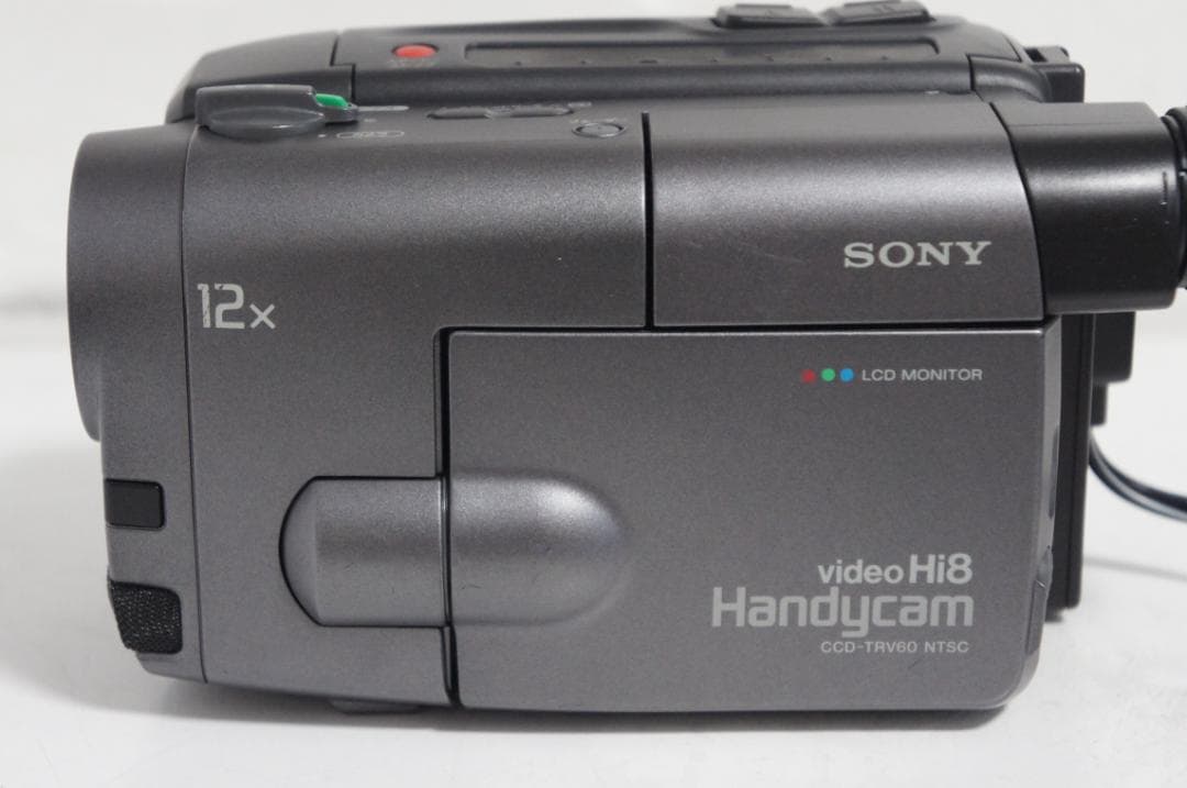 【録再OK】CCD TRV60 Hi8ビデオカメラ 8mm 524