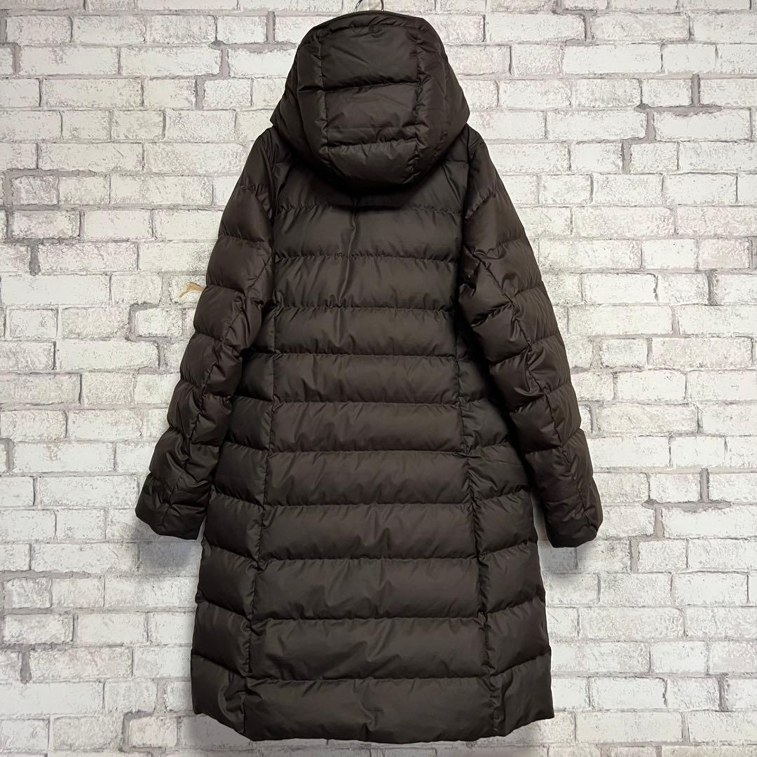 【タク様】mont-bell モンベル トラベルダウンロングコート フード