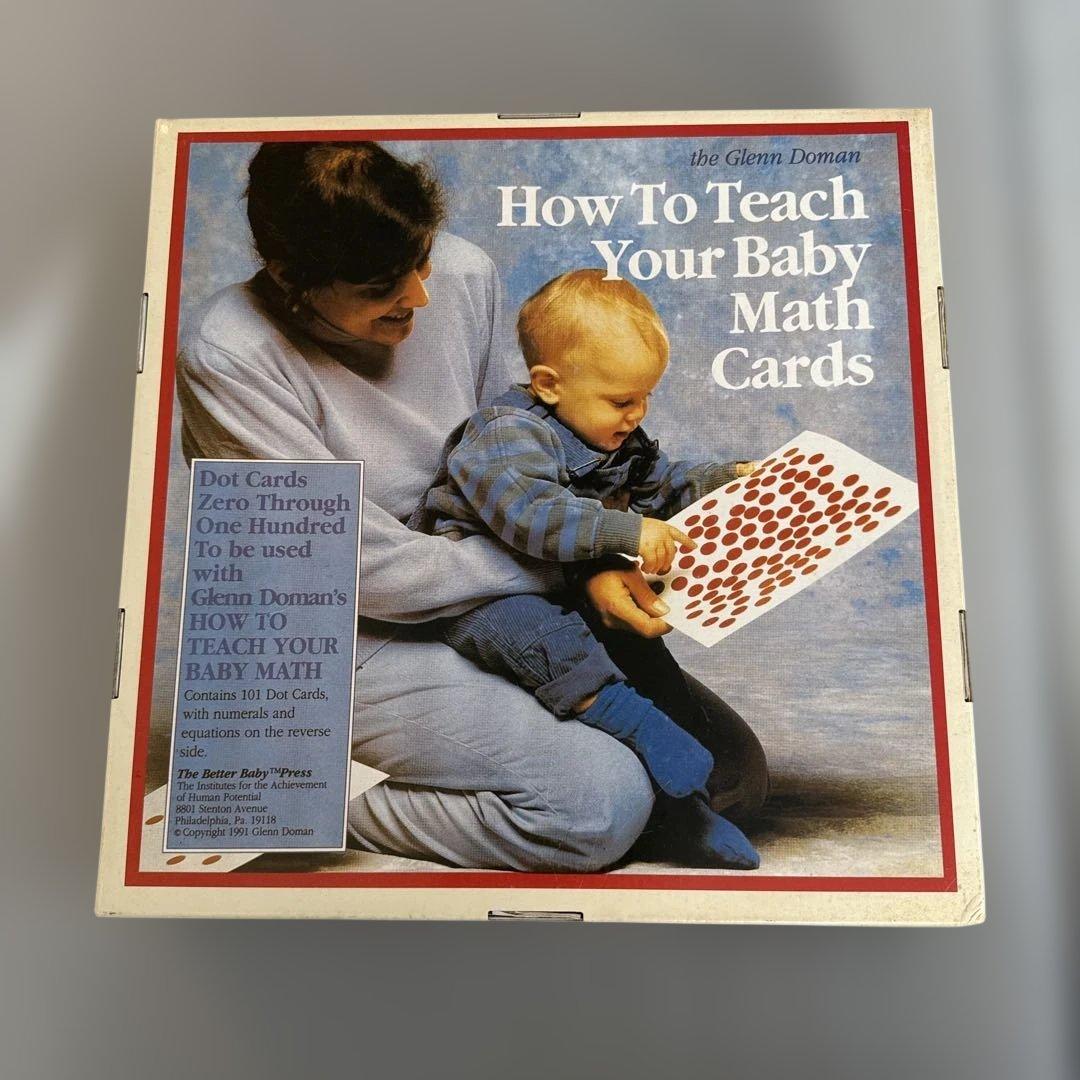 ドーマン博士のドッツカード　本2冊　DVD2枚