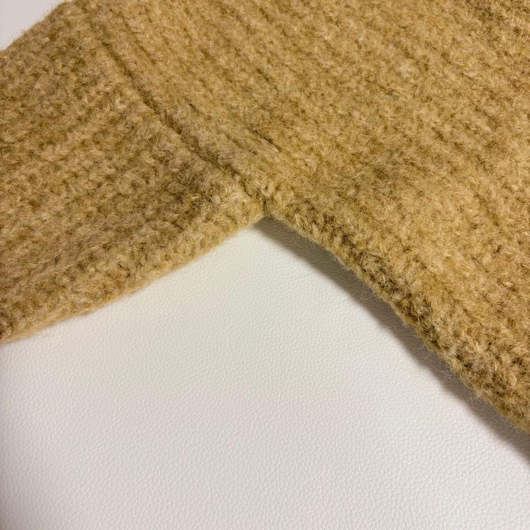 美品　THE SHISHIKUI ALPACA KNIT シシクイ 百々千晴