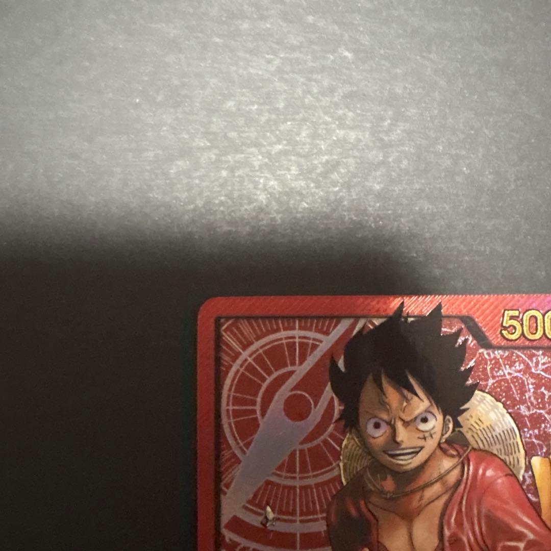 ワンピースカード　モンキー・D・ルフィ L ST01-001 金文字