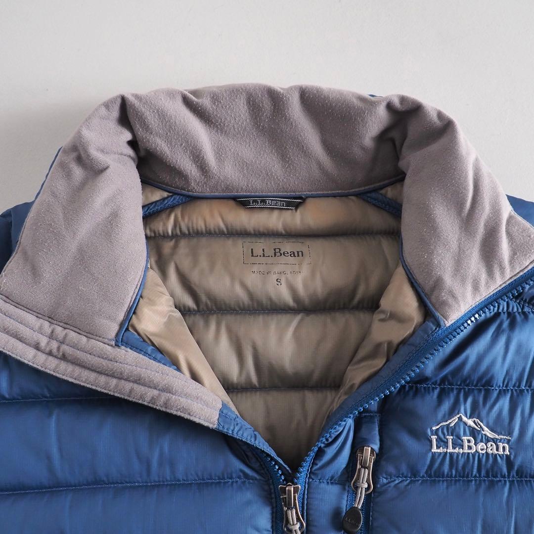 エルエルビーン　グースダウン　ウルトラライト　ブルー　美品